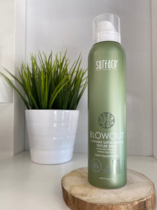 Blowout texture spray